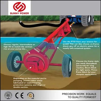 PTO 관개용 워터 펌프