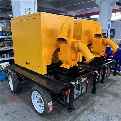 헤비듀티 디젤 워터 펌프 6인치 유출 200m3/h